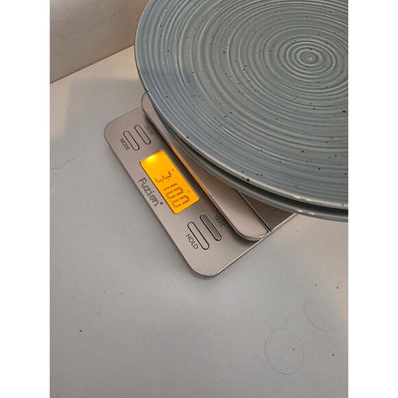 SANGO Siterra Artist Blend Green with Fleck Stoneware 10.5" Dinner Plate Set /2 - Picture 7 of 7